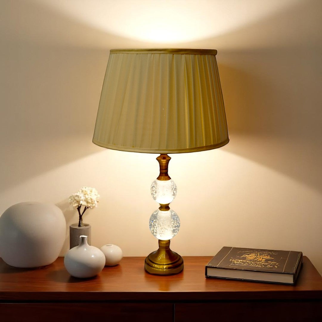 Marlo Compact Brass Accent Lamp